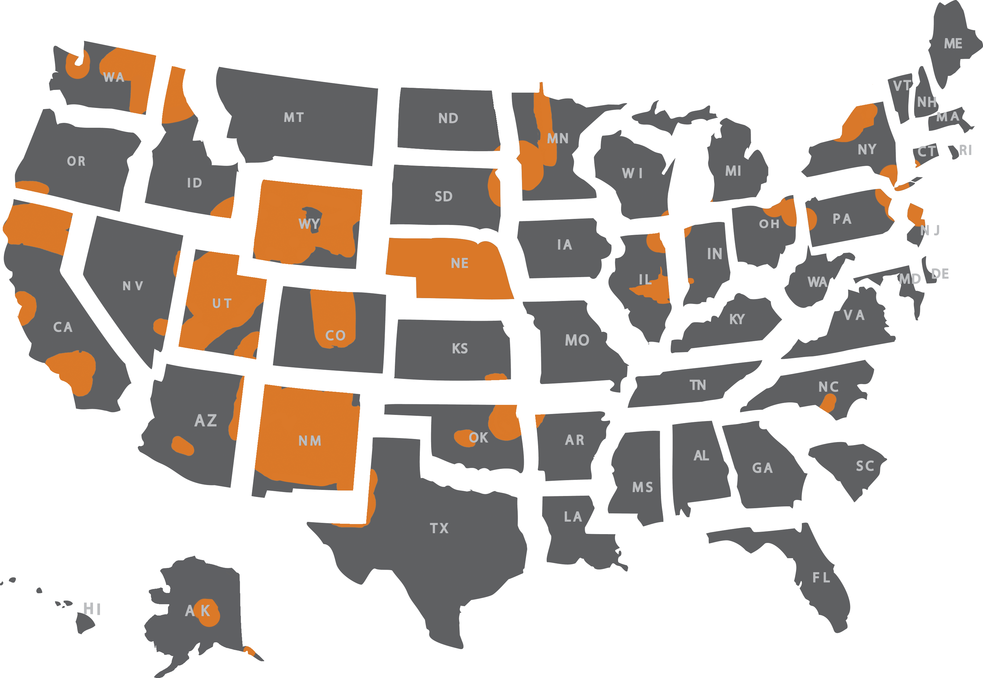 FNX Coverage Map