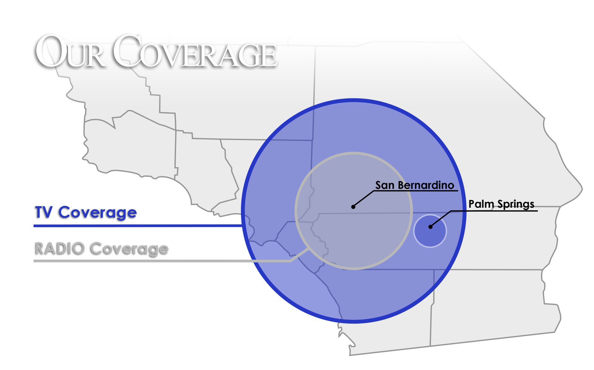 TV FM Coverage Map